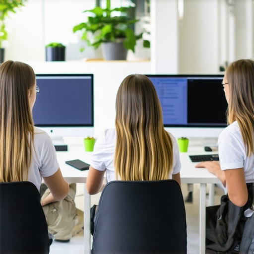 Support staff using digital tools to assist community customers