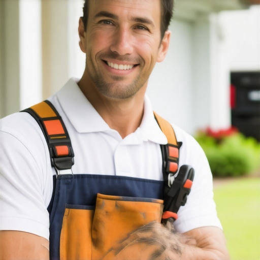 Local handyman offering home repair services in a friendly manner.