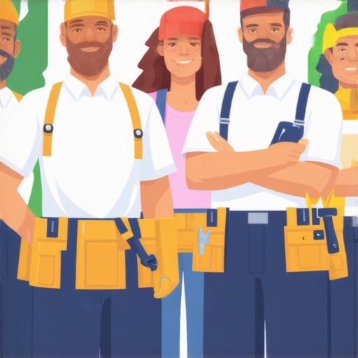 Support team offering guaranteed home repair services